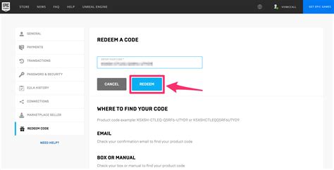 Enter the code in question, then click on activate. . Epic games codes to redeem